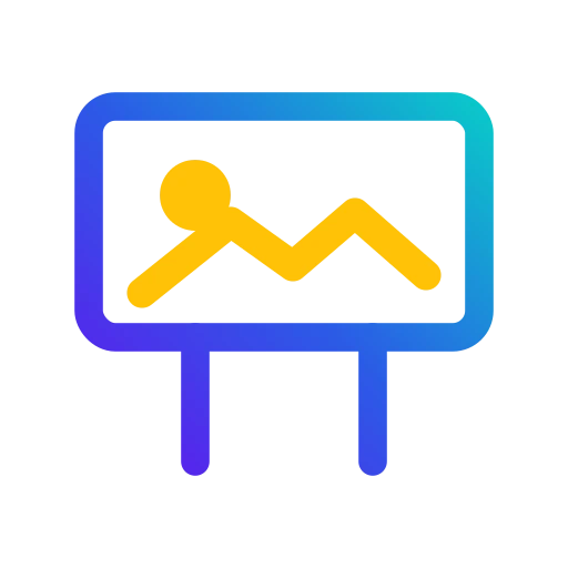 Outdoor and DOOH Advertising service icon